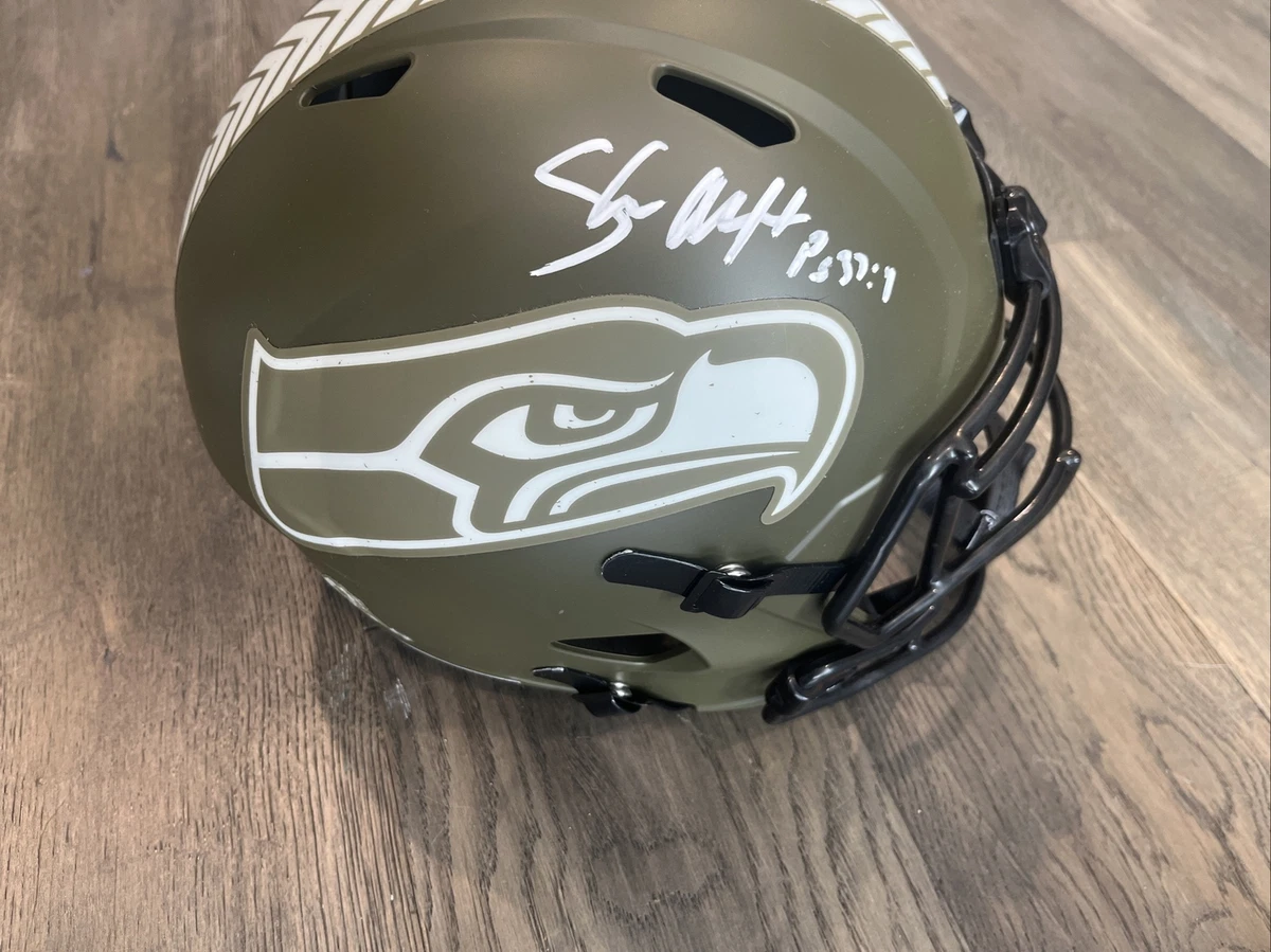 Shaun Alexander Seattle Seahawks Original Autographed Football NFL Helmets  for sale | eBay