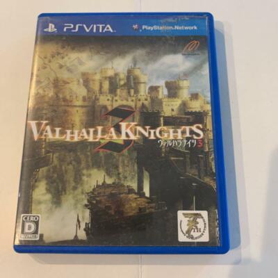 USED GAME PS VITA Valhalla Knights 3 Japan import VK3 VLJS-05015 | eBay