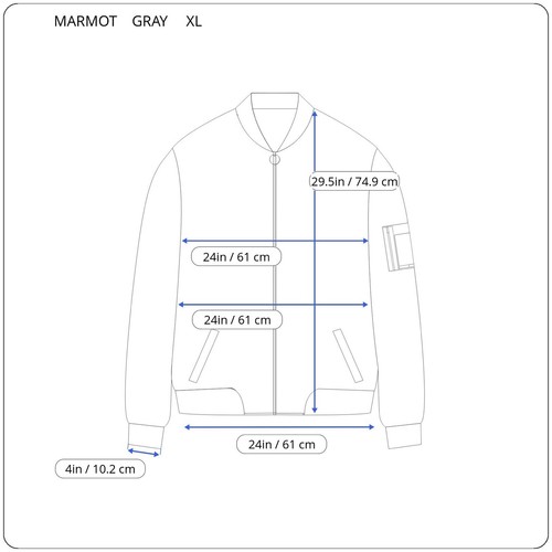 Marmot M3 Jacket Men Gray Softshell Full Zip Windproof Outdoor Hiking XL - Picture 2 of 13