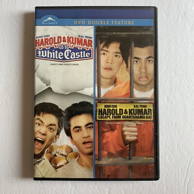 Harold  Kumar Go to White Castle/Harold  Kumar Escape From Guantanamo Bay (DVD,