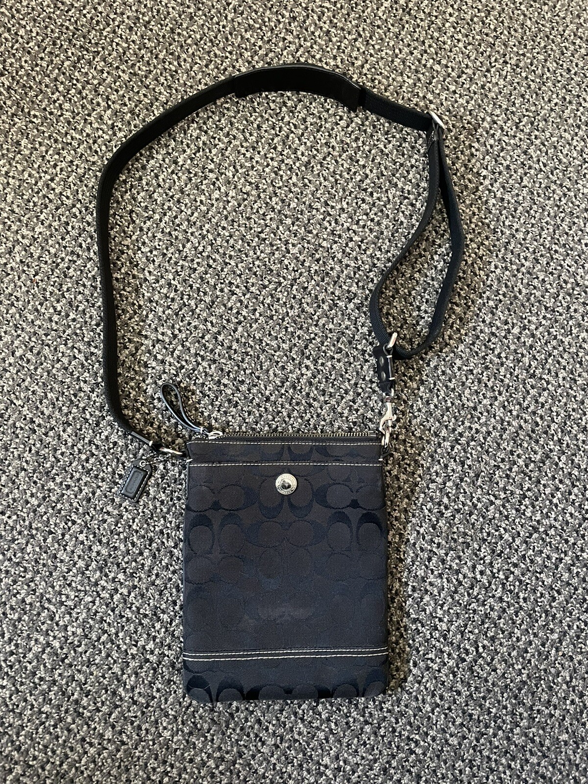 Vintage Tassel Jacquard Crossbody Bag