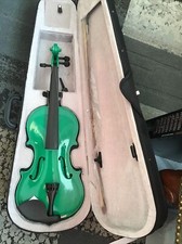 4/4 3/4 1/2 1/4 1/8 Natural Color Acoustic Violin Fiddle W/ Case Bow Rosin Gift