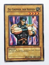 Yugioh 1. Auflage DAI GREPHER, DER KRIEGER YSD-DE002 Karte Monsterkarte 787
