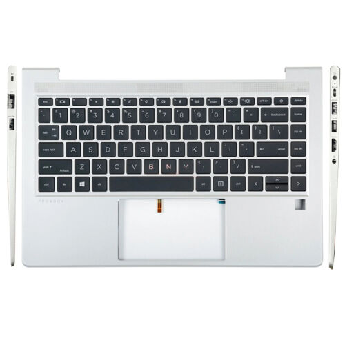 Backlit Keyboard For HP Probook 440 445 G8 ZHAN66 Pro 14 G4 Upper Cover Top Case - 第 1/4 張圖片