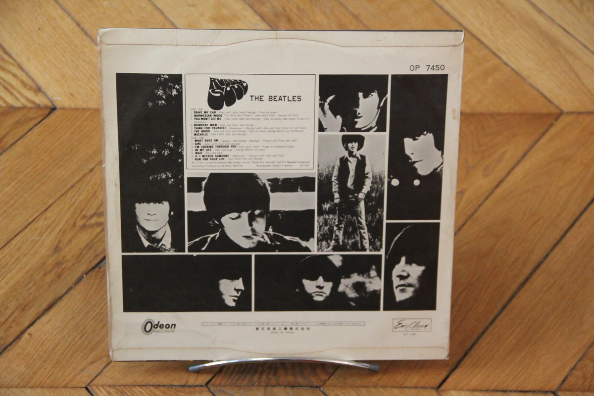 ビートルズ RUBBER SOUL THE BEATLES OP-7450 Rubber Soul The Beatles Rock Vinyl LP OP-7450 Album Stereo Red | eBay
