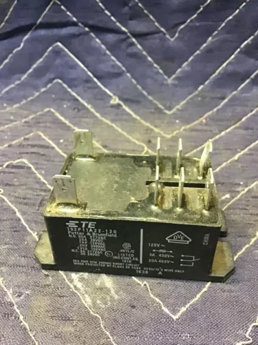 TE Connectivity T92P11A22-120 Potter & Brumfield Power Relay Black 30 Amp 277VAC