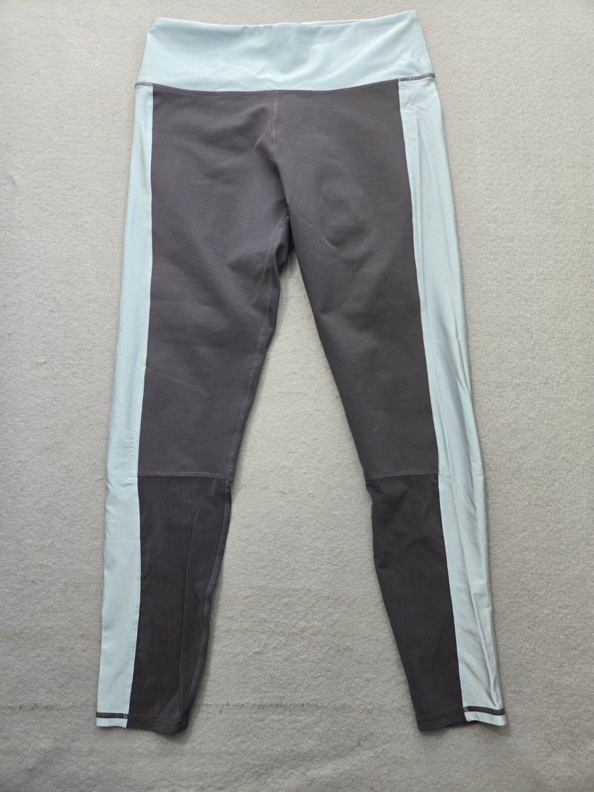 Fabletics VAANI Gray Mint Blue Compression Leggin… - image 1