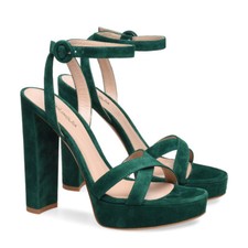 Womens Platform High Block Heel Shoes Ankle Strap Party Peep Toe Sandals Shoes
