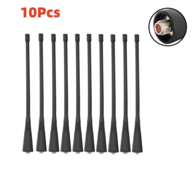 10x ATU-16D UHF whip Antenna 6.5 Inch for VX451 EVX531 EVX581 Radio