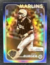 2024 Topps Chrome #108 Jake Burger Sepia Refractor