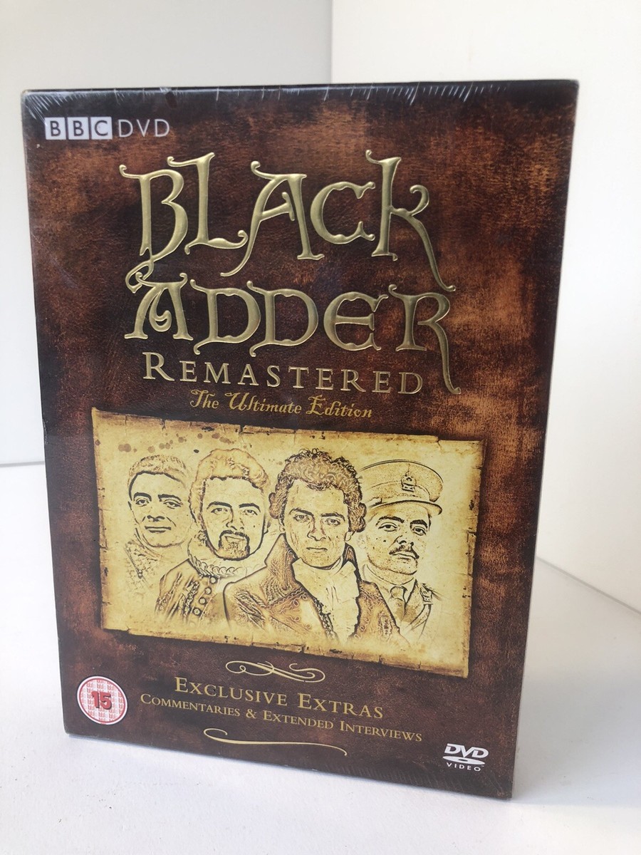 Black Adder Remastered The Ultimate Edition DVD BBC Region PAL 2 +  