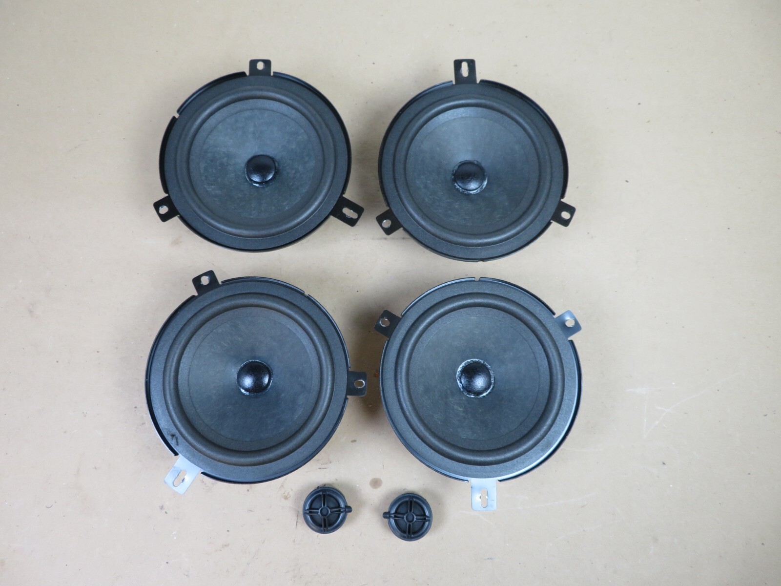 2014-2017 MASERATI GHIBLI 3.0L DOOR PANEL SOUND AUDIO SPEAKER SET OF 6 OEM