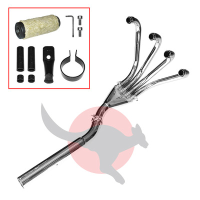 Auspuffanlage Komplett (Full Exhaust) MARVING - Honda CB 750 Four - Cod.h / 23 /