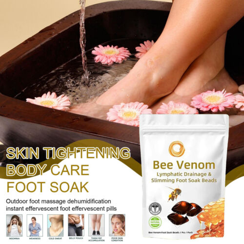 Herbs Cleansing Foot Soak Beads, Moisturizes The Skin and Relieves Fatigue