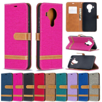 Denim Wallet Leather Flip Phone Case For Nokia G11 G21 1.4 G10 G20 6.3 5.4 3.4