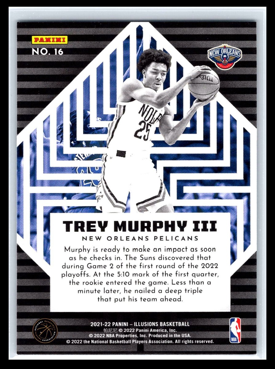 2021 Panini Illusions Basketball #16 Trey Murphy III Instant