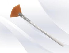 Taklon Fan Mask Brush Facial Applicator for Peels, Masks, Skincare Large