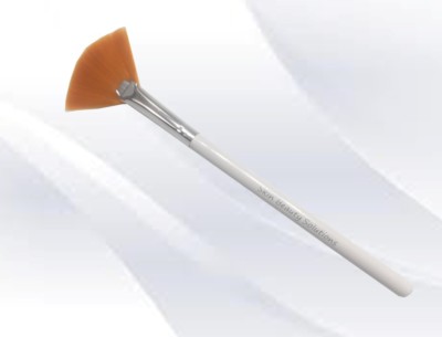 Taklon Fan Mask Brush Facial Applicator for Peels, Masks, Skincare Large