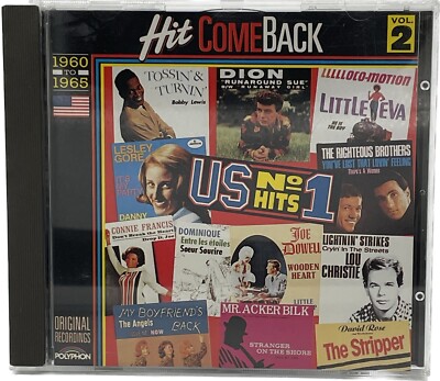 Hit Come Back Vol.2 1960-1965 CD Dion Shirelles Bobby Lewis  Compilation Album