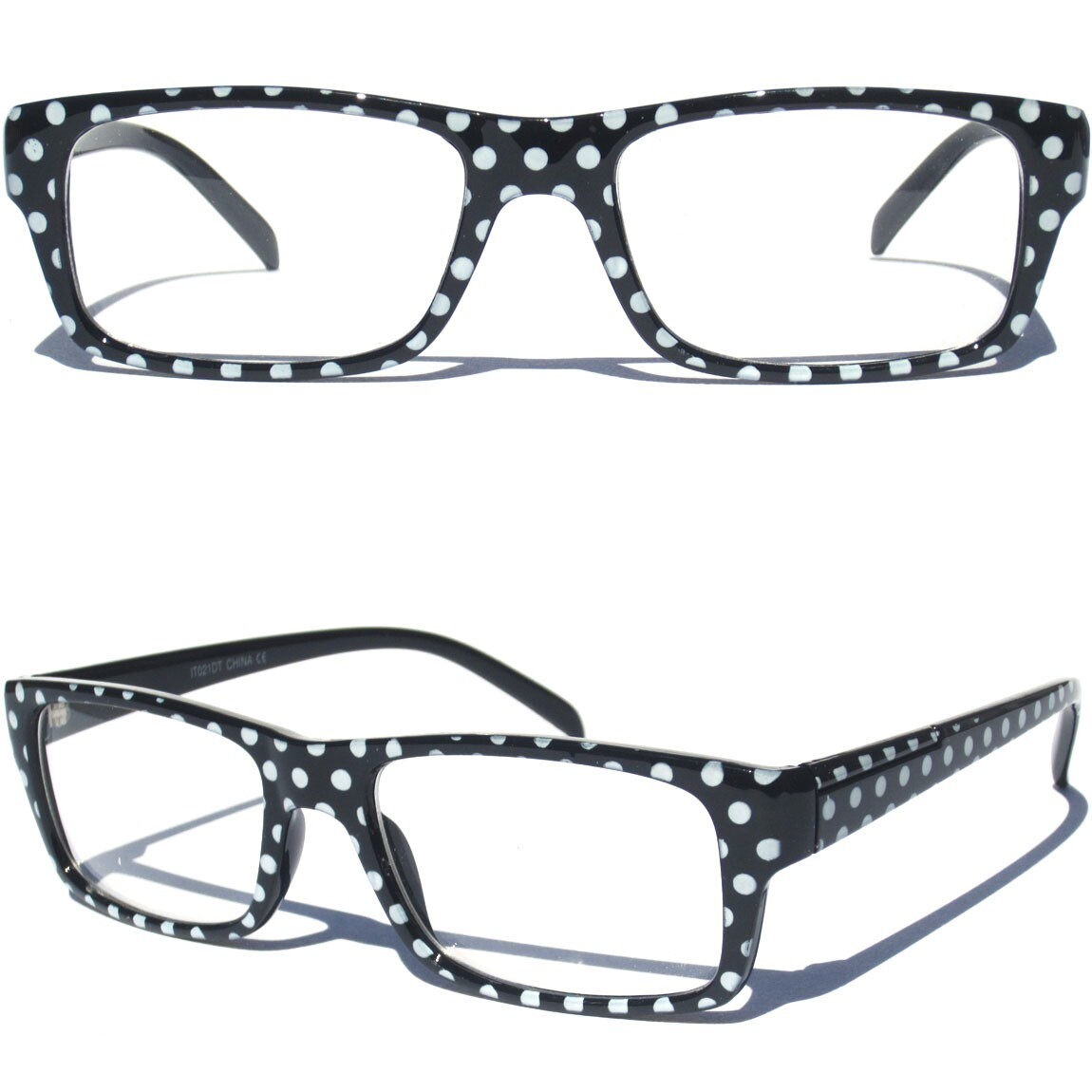 Clear Lens Eye Glasses Retro Vintage Style Hipster Nerd Geek Trendy