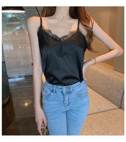 Summer with Top Cami for Women Strap Top Tank Ladies Tops Camis Basic Tops Women - Bild 19 von 26