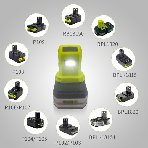 Battery Adapter For Ryobi One+ P743 Li 
