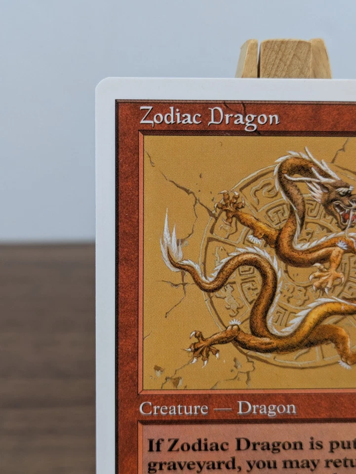 Zodiac Dragon Portal Three Kingdoms NM Red Rare MTG Magic the Gathering Card - Image 3 of 4