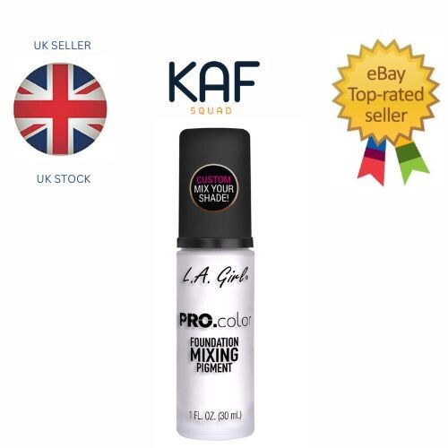 L.A GIRL PRO Color Foundation Mixing Pigment WHITE GLM711 UK SELLER - Picture 1 of 4