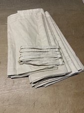 Natural 100% Linen Camper Van Curtains VW T2,Blackout/Thermal/Magnets