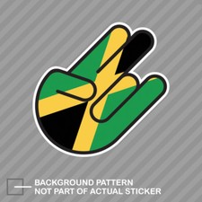 Jamaican Shocker Sticker Decal Vinyl Jamaica Jm Jam