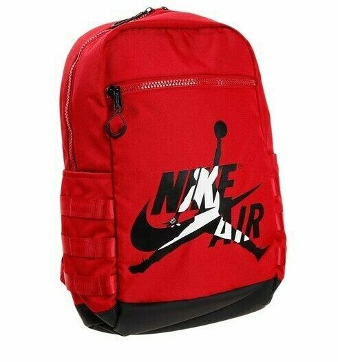 red and black nike backpack