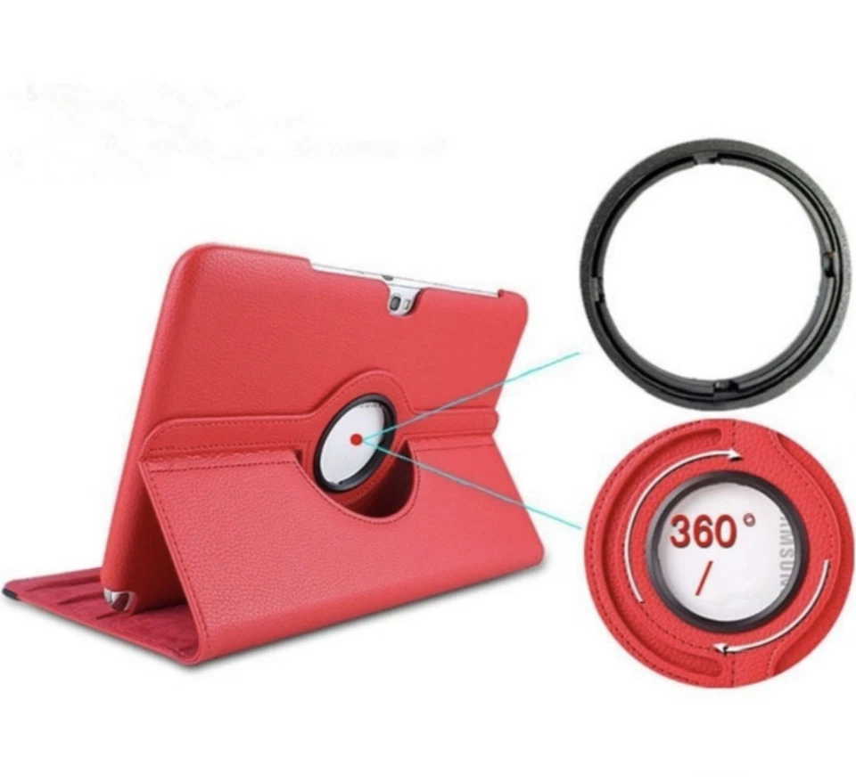 Samsung Galaxy Note Pro 12.2 Schutz Hülle Tablet Tasche Etui 360 Grad Pink - Bild 4 von 4