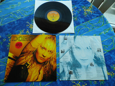 DORO Ex Warlock     SAME  EX    RARE LP METALLICA BLACK SABBATH    