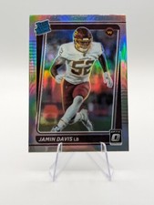Jamin Davis 2021 Panini Donruss Optic RC Silver Holo #247 Commanders