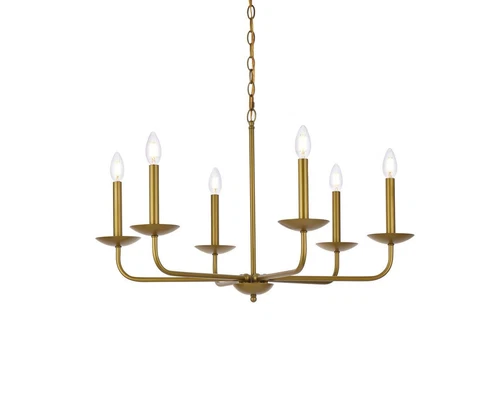 Chandelier Ceiling Light Fixture Living Dining Room Modern Rustic Farmhouse - Picture 4 of 7