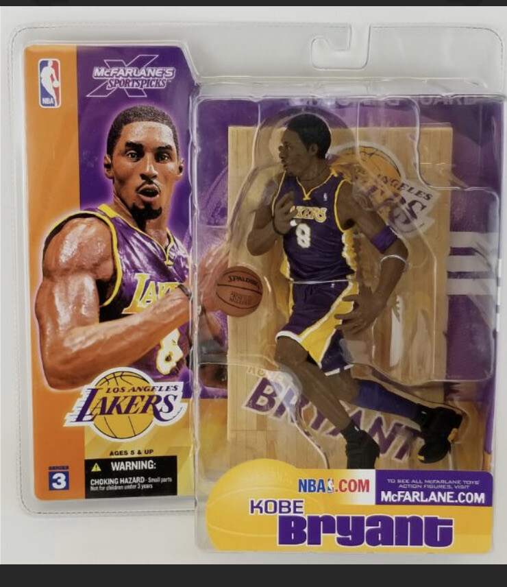 KOBE BRYANT McFarlane Action Figure NBA Series 3 Los Angeles