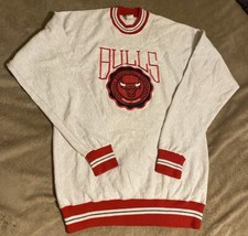 vintage chicago bulls sweatshirt Large 90s Large Made In Usa