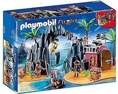 Playmobil Pirate Treasure Island Kids Childrens Creative Playset 6679