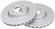 Front Set 2x Brake Discs A.B.S. 16061 for varios Abarth Fiat Alfa Romeo Lancia