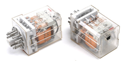 2er Set IMO 60.13 Industrierelais 250V BS3955 PT3 Relais Steckrelais Umschalter