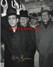 Shelley Berman signed "Twilight Zone" TV photo standup comedian classic  RARE 