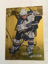  1999-00 BAP Millennium Autographs Gold #206 Jamal Mayers