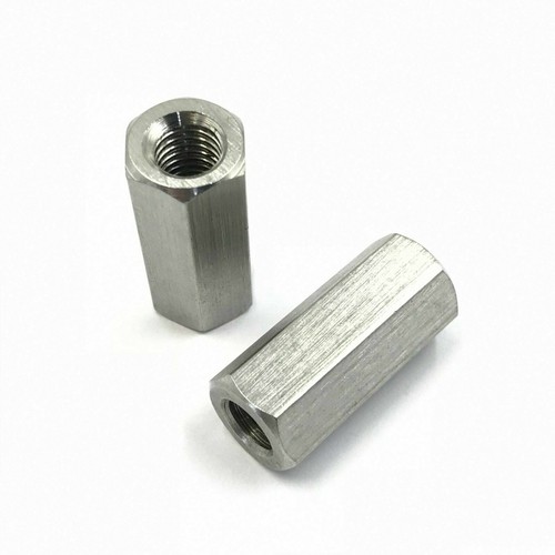 304 Stainless Steel Nut M10x1.25x30mm Long Rod Coupling Hex Nut eBay