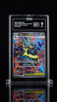 2025 Pokemon Mega Lucario ex #160/132 TAG 9 | eBay