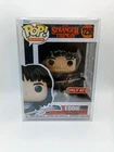 Exclusive Stranger Things Eddie #1250 Funko Pop! Mint/NM Cond W/ Pop! Protector