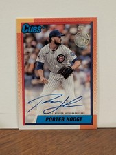 Porter Hodge | 2025 | Topps Update | 90B2-PH | 1990 Autograph | Rookie | Cubs 