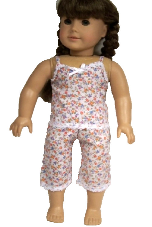 Summer Baby-Doll Pants Top  PJs Pajamas Doll Clothes For 18 