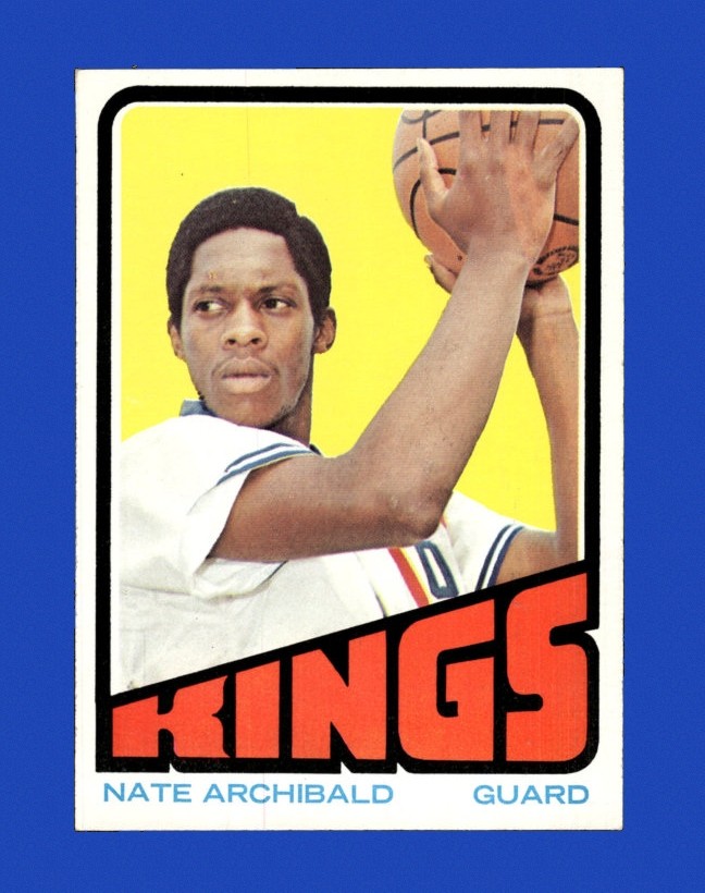 1972-73 Topps Set-Break #115 Nate Archibald EX-EXMINT *GMCARDS*