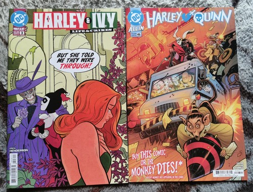 HARLEY & IVY LIFE & CRIMES # 3 # NM 2026 HARLEY QUINN # 46 NM 2024 ! POISON IVY