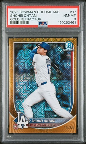 2025 Bowman #17 Shohei Ohtani Dodgers